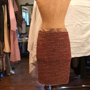 Vera Wang Lavender Label boucle pencil skirt